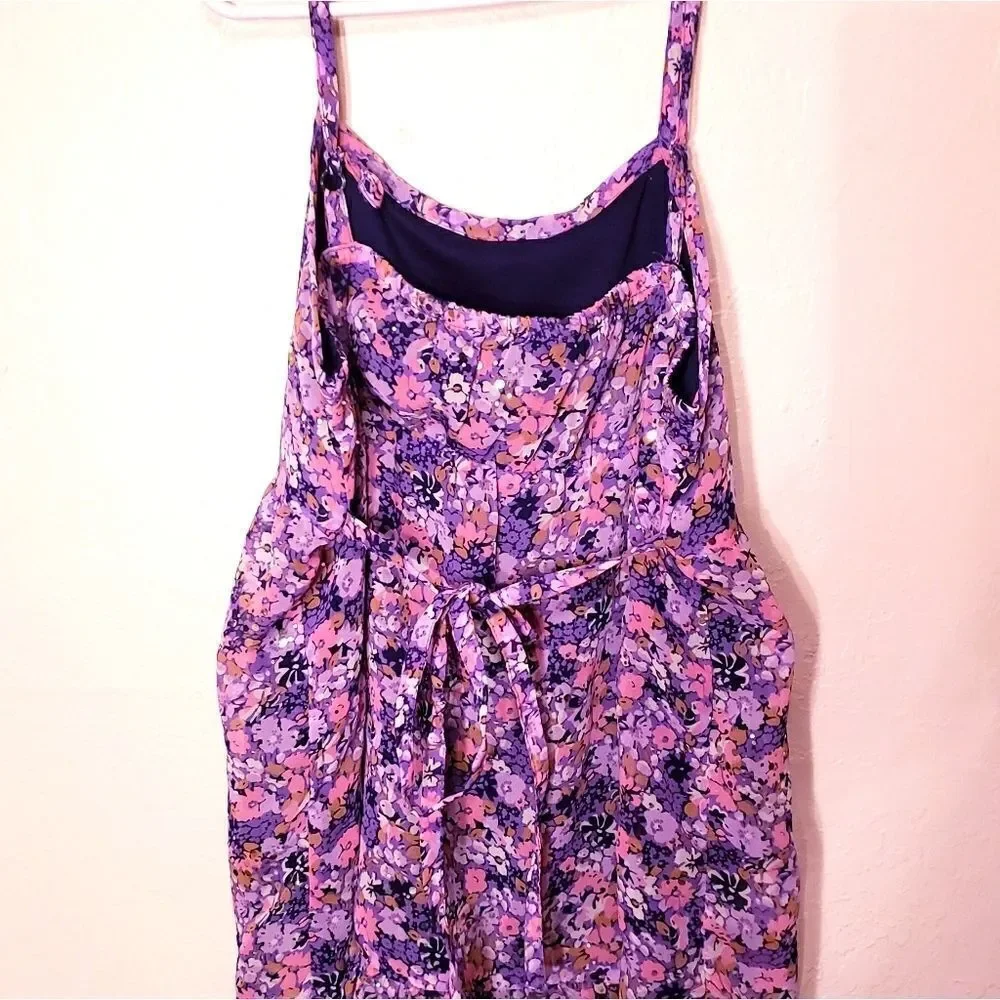 Justice flower ruffled top